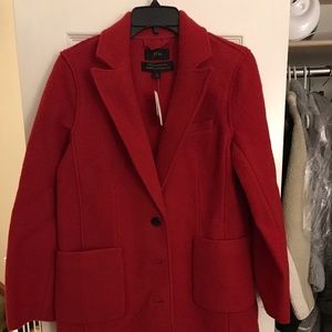 Jcrew boiled wool topcoat